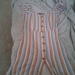 Angie Multicolor Striped Dress